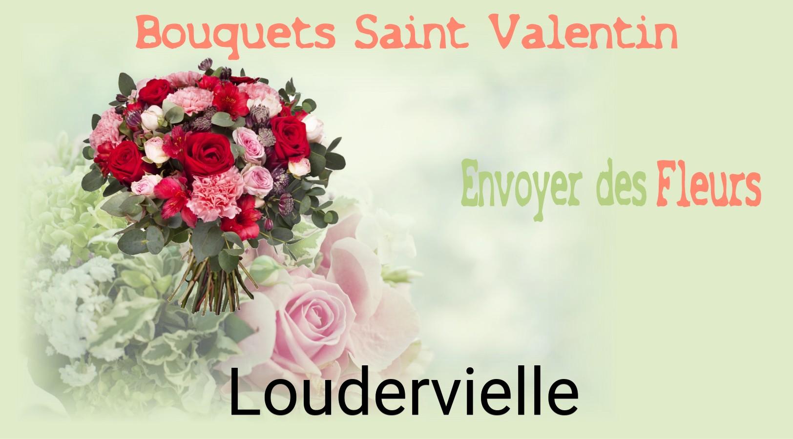 Roses de Saint-Valentin livrées à Loudervielle